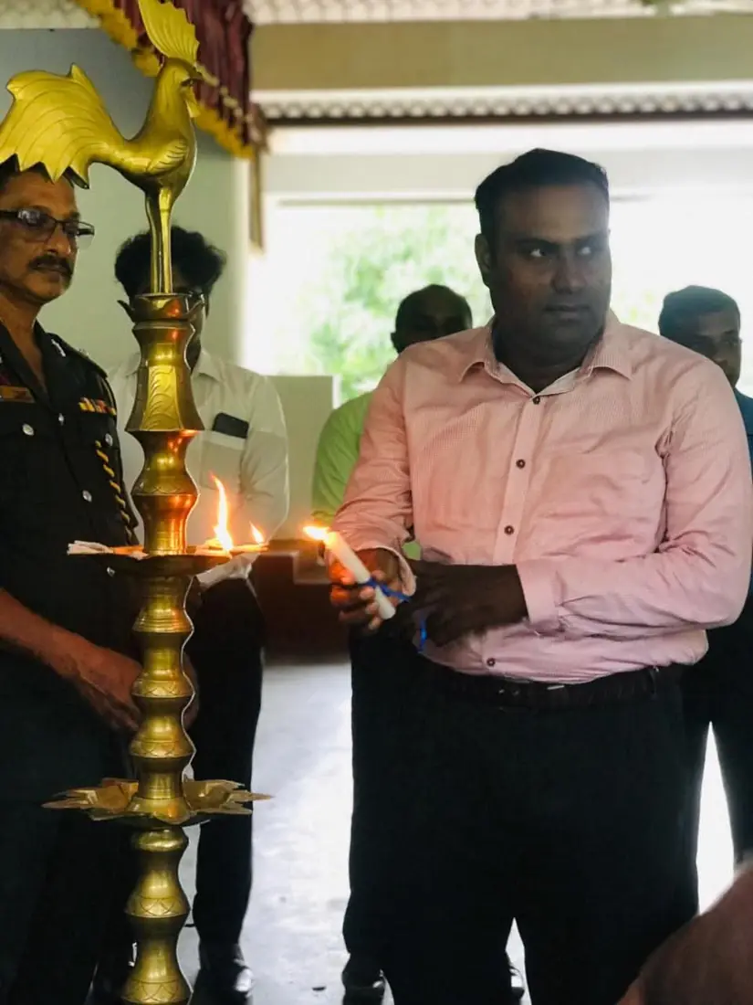 Dr. Chrishantha Dissanayake Attends National Youth Corps Social Project in Kuliyapitiya as Chief Guest
